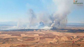 Controlado el incendio de El Casar donde continúan 5 medios terrestres y 20 efectivos