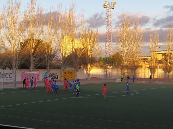 Derrota inmerecida en los minutos finales del C.D.Yunquera frente al Madridejos