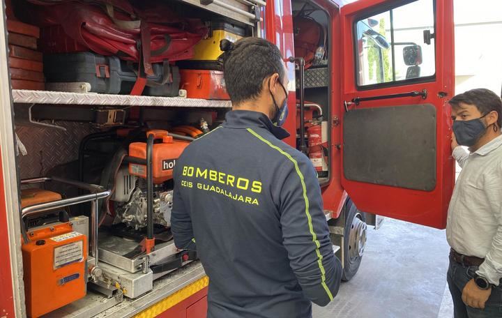 VOX pide más bomberos y tender a los microparques en la provincia de Guadalajara
