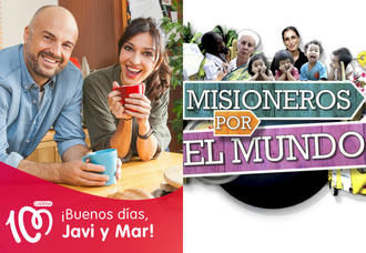 Javi y Mar, de CADENA 100, y 'Misioneros por el Mundo', de TRECE, premiados con la Antena de Oro