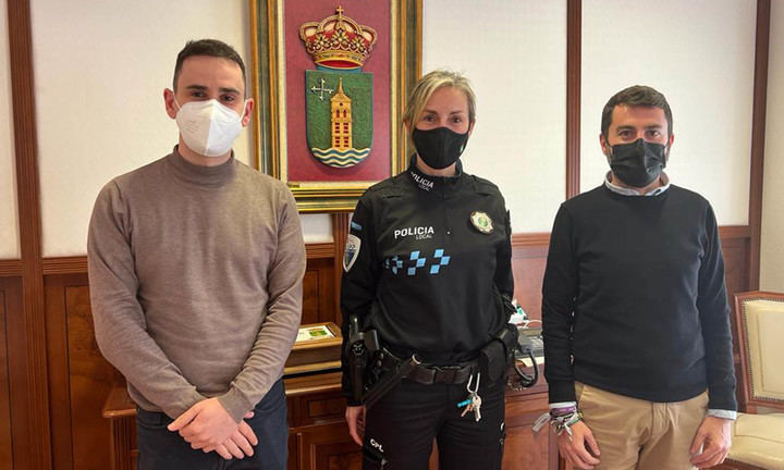 La agente María Ángeles Rumi, nueva jefa provisional de la Policía Local de Cabanillas