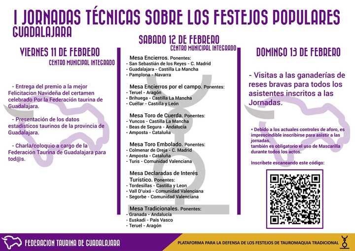 La Federación de Guadalajara hace de febrero el mes de la tauromaquia popular