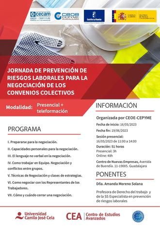 Nueva Jornada de Expertos en Negociaci&#243;n Colectiva organizadas por CEOE-CEPYME Guadalajara 