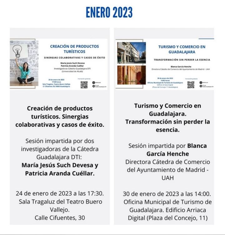 La Concejalía de Turismo y la UAH organizan unas jornadas formativas dirigidas a comerciantes, agentes del sector turístico y público en general