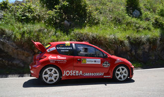 Joseba Gayoso mantiene el liderato entre los turismos en el Campeonato de Cantabria de Montaña tras la Subida a Alisas