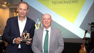 José Luis Izquierdo, del Hospital de Guadalajara, premio "Neumólogo del año"