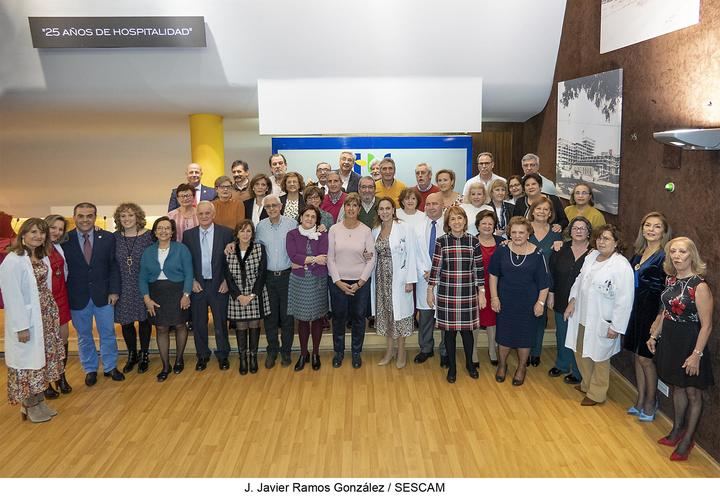 52 profesionales sanitarios del Hospital Universitario de Guadalajara reciben su Acto de Homenaje por su Jubilación
