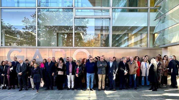 Jueces, fiscales y abogados de Ciudad Real se concentran en defensa de la separación de poderes