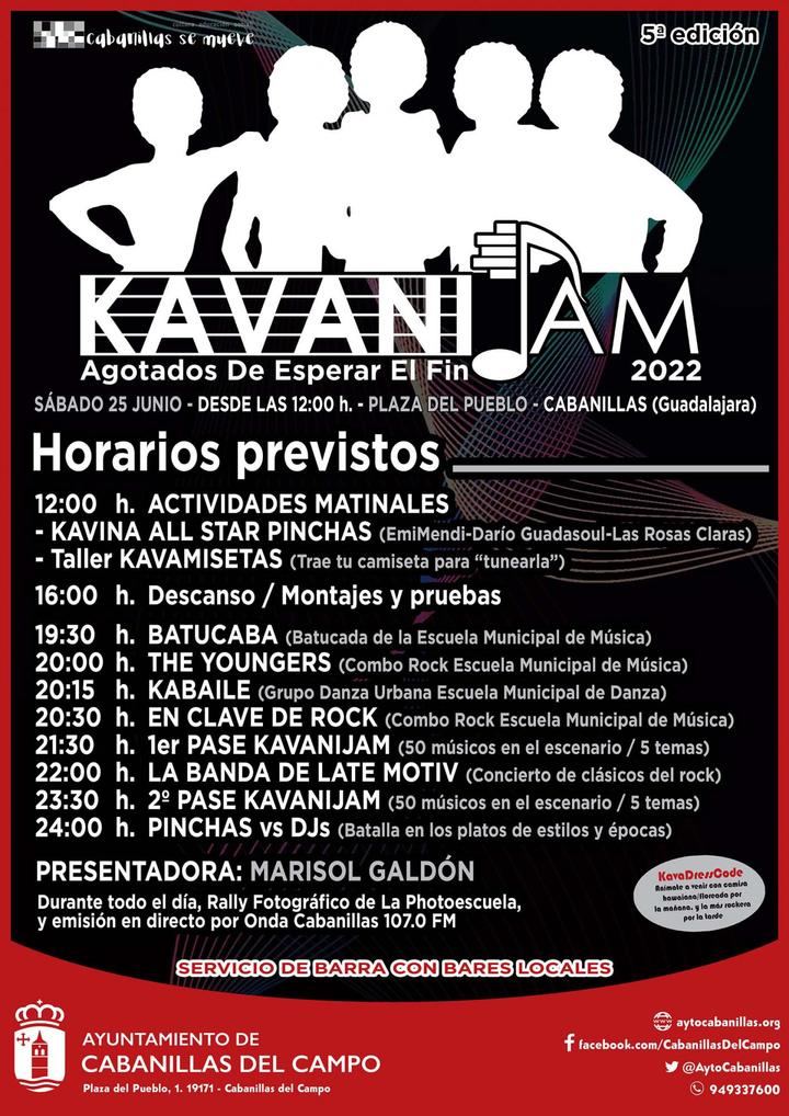 Todo listo para el KAVANIJAM 2022