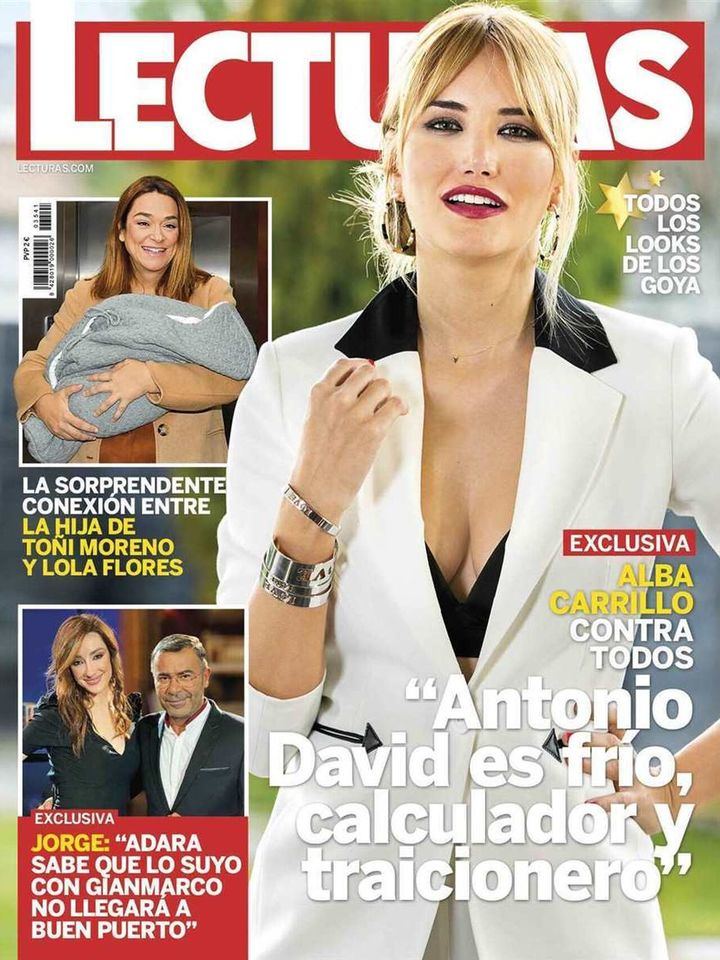 LECTURAS Rosana rompe su silencio sobre Lola, la hija de Toñi Moreno