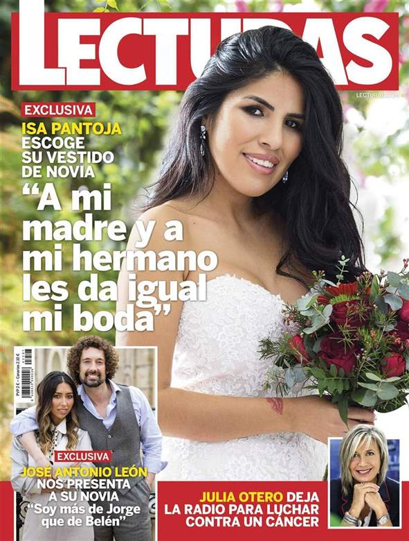 LECTURAS EXCLUSIVA Isa Pantoja escoge su vestido de novia: 