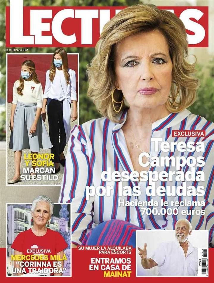 LECTURAS María Teresa Campos, desesperada por las deudas: Hacienda le reclama 700.000 euros