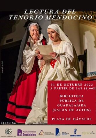 Lectura del Tenorio Mendocino en la Biblioteca pública de Guadalajara