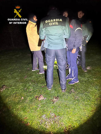 La Guardia Civil localiza a dos personas de 69 y 49 a&#241;os que se hab&#237;an perdido en una senda entre Matallana y Roblelacasa