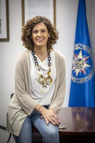 Lorena Jiménez, directora de la UNED Guadalajara, alcaldesa de Honor de las Águedas de Cogolludo 