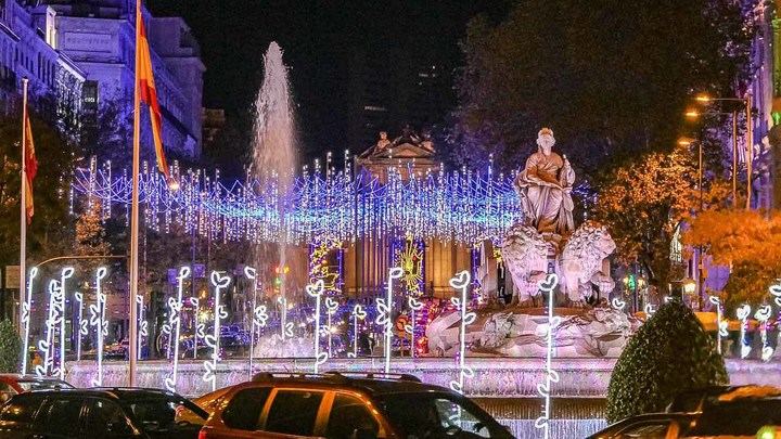 11 millones de bombillas 'led' adornarán la Navidad en Madrid este año 