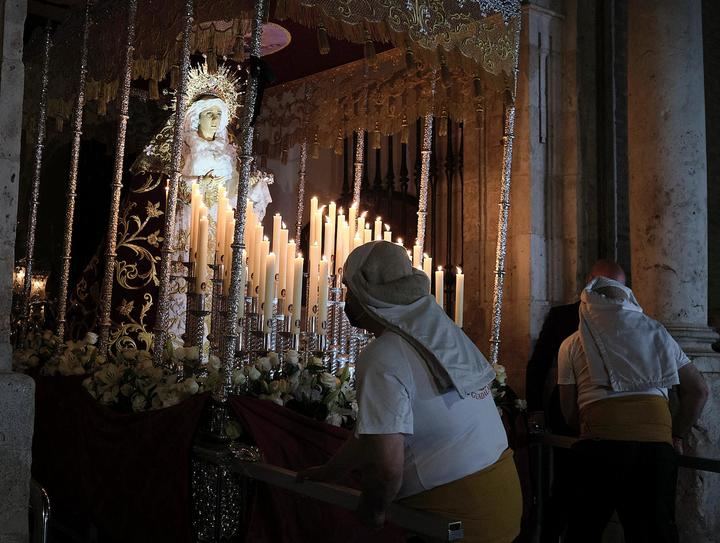 Lunes Santo. María Auxiliadora en Guadalajara capital. Foto : EDUARDO BONILLA