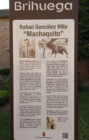 Crónica de Albelardo Mazo : Rafael González Villa, torero de Brihuega dado a conocer por Juan Carlos Viejo Cortijo 