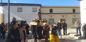 Celebración de Santa Águeda en Málaga del Fresno