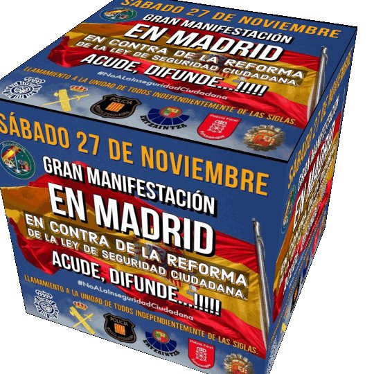 La Confederación de Policía y la Asociación de Guardias Civiles participarán en la Manifestación del 27 de noviembre contra la Reforma de la Ley Orgánica de Protección de la Seguridad Ciudadana