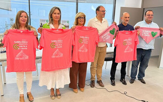 La alcaldesa de Guadalajara anima a toda la ciudad a sumarse a la marea rosa en la XII Marcha Contra el Cáncer