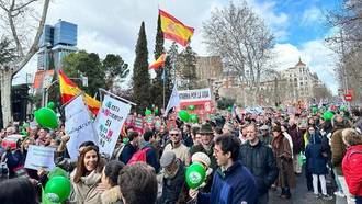 Miles de personas salen a las calles en Madrid para decir 'Sí a la vida'