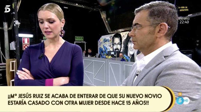 SEMANA María Jesús Ruiz se entera en directo que su novio está casado