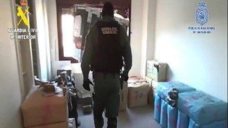 Desmantelan una organización criminal que llevaba hachís y marihuana de Guadalajara a Europa