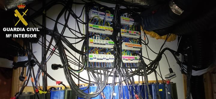 La Guardia Civil desarticula un grupo criminal dedicado al cultivo de marihuana en la provincia de Toledo