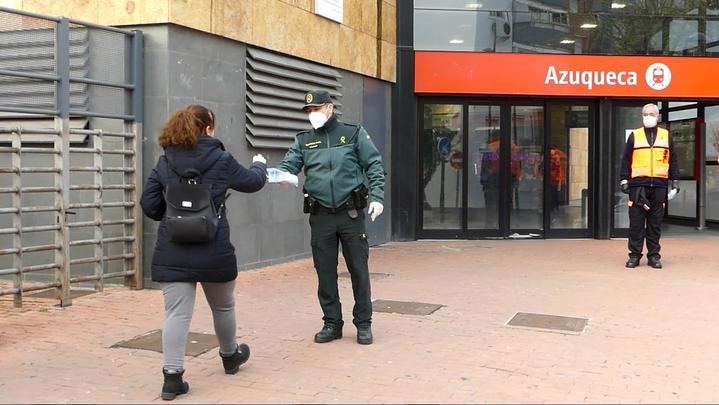 Comienzan a repartirse en la provincia de Guadalajara las 54.000 mascarillas que el Gobierno de España adquirió para desplazamientos al trabajo