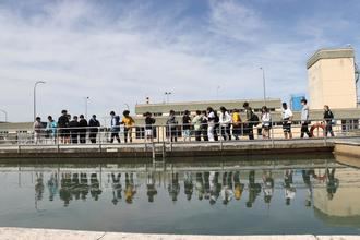 Cerca de 300 estudiantes de diferentes centros educativos visitarán la ETAP de Mohernando durante este mes de abril