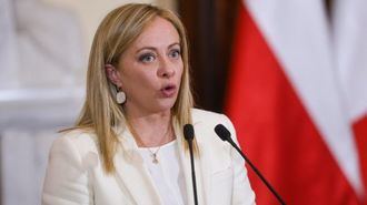 La primera ministra italiana Meloni rompe con su novio tras filtrarse unas conversaciones de carácter sexual