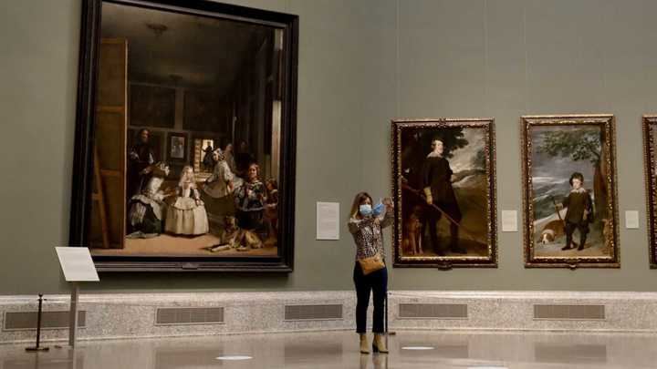 Las obras del Prado ahora...en los teléfonos móviles
