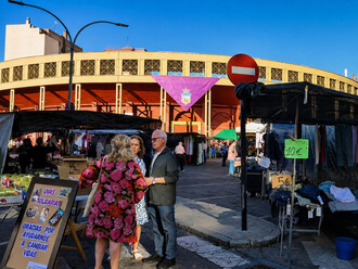 Los dos próximos sábados el mercadillo se traslada a las inmediaciones de la Plaza de Toros
