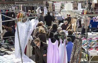 El mercadillo de Guadalajara regresa este sábado a la calle la Tajera con estrictas medidas de seguridad para comerciantes y clientes