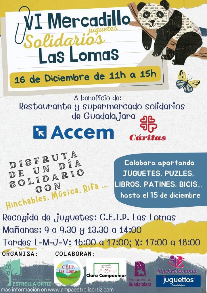Mercadillo de Juguetes Solidarios CEIP Las Lomas 2023