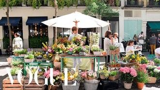 Madrid recupera el Mercado de las Flores de Vogue, una cita que impulsa el comercio local