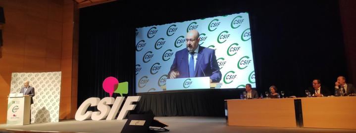 Miguel Borra, reelegido presidente de CSIF para los próximos cuatro años