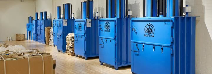 ¿Escoger entre una prensa o compactadora? Razones para reciclar en tu negocio