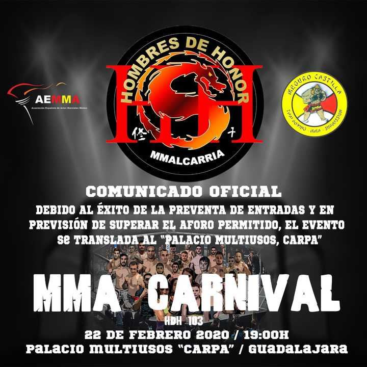 Éxito total del MMA Carnival en Guadalajara