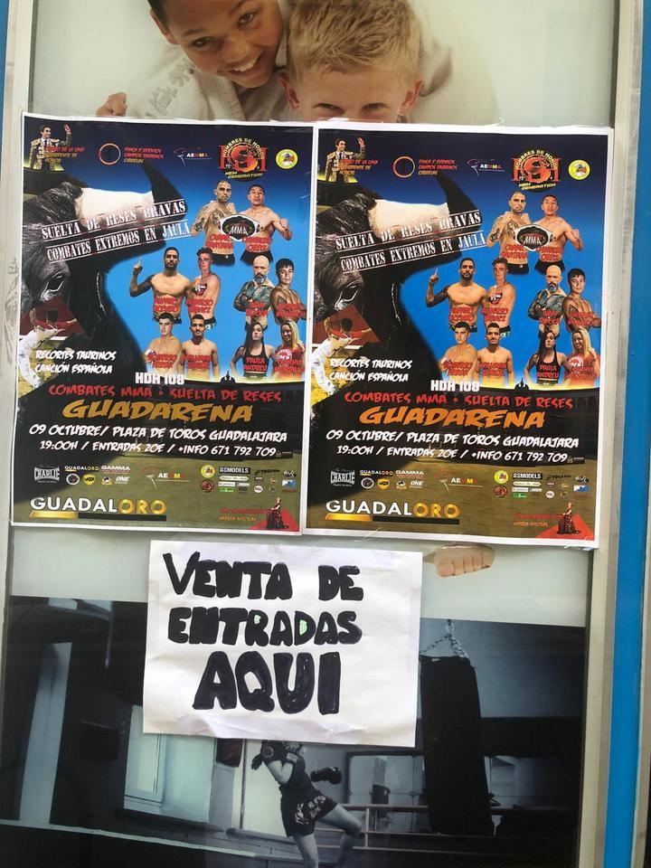 COMUNICADO de la Asociación Española MMA : Nuevo escándalo a costa del Ayuntamiento de Guadalajara con motivo de la tauromaquia 