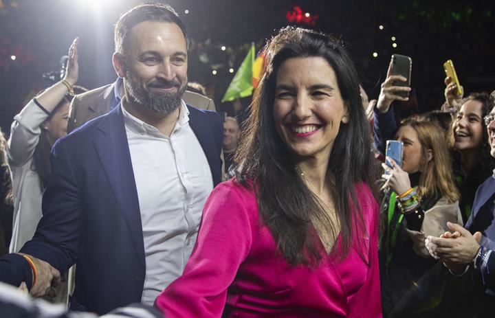 Rocío Monasterio participa en un acto público en Guadalajara este 3 de marzo