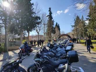 Alrededor de cinco mil motos y siete mil moteros en la matinal A los huevos fritos con patatas del pasado domingo en Sacedón