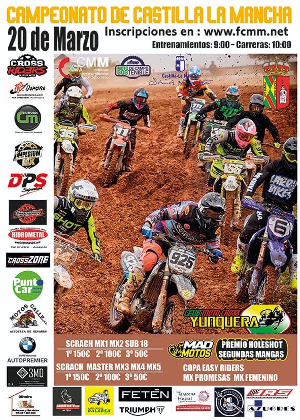 Nueva prueba del Campeonato de Castilla-La Mancha de Motocross en Yunquera de Henares