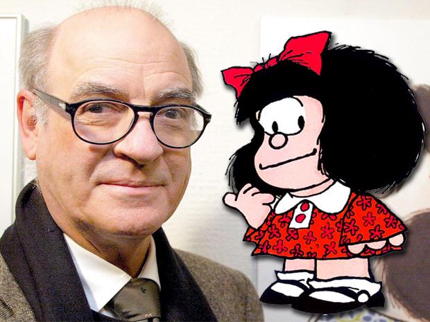Muere Quino, el dibujante de Mafalda, a los 88 años de edad