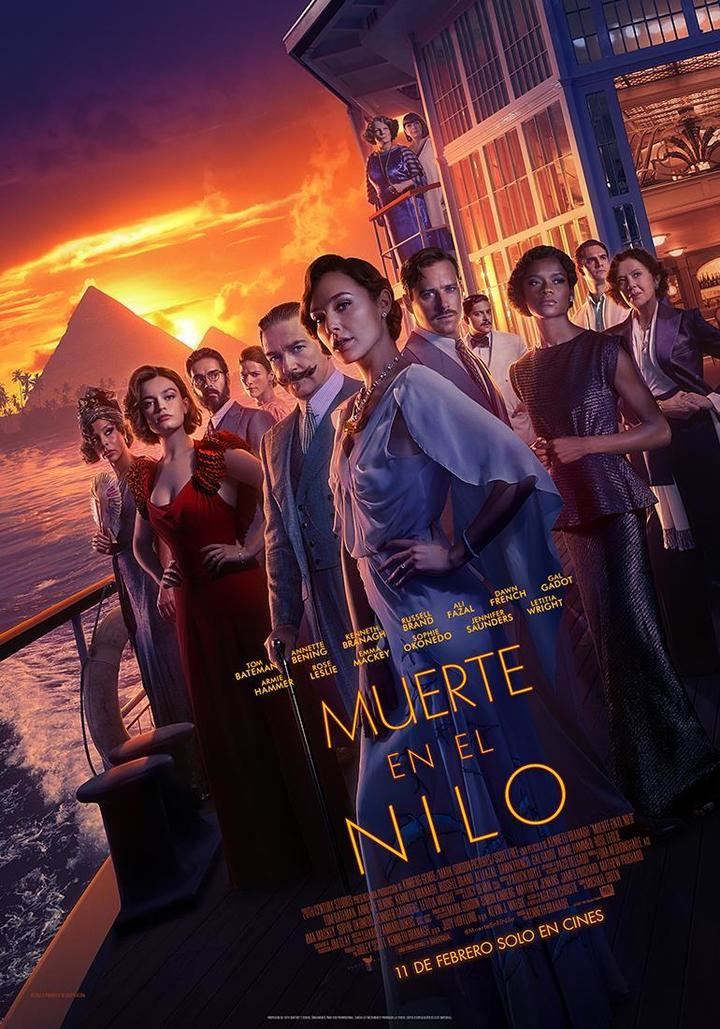 La última peli de Kenneth Branagh : Muerte en el Nilo
