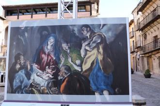 Gran y seguro éxito de la exposición El Museo del Prado en las calles de Sigüenza