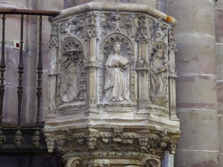LETRAS VIVAS SEGUNTINAS : Los púlpitos del crucero en la Catedral de Sigüenza