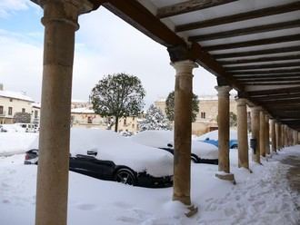 La colaboración ciudadana minimiza el impacto de Filomena en Cogolludo