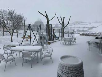 La provincia de Guadalajara en alerta este sábado por bajas temperaturas(-6ºC), debido a la borrasca Dora